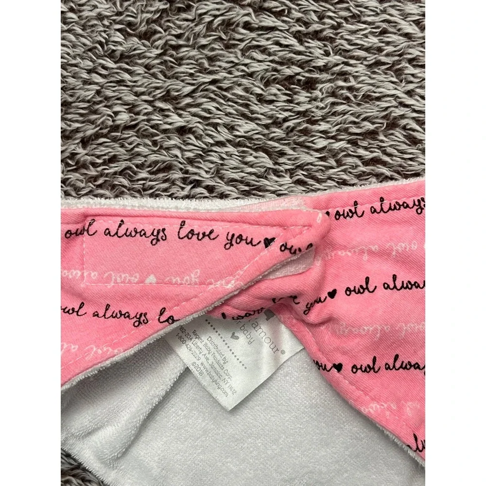 Copper Pearl Petite l'Amour Baby Burp Cloths Bandana Bibs 4 Pc Lot